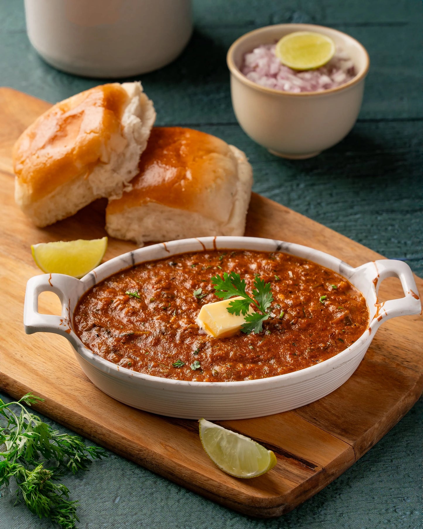 Cheese Pav Bhaji