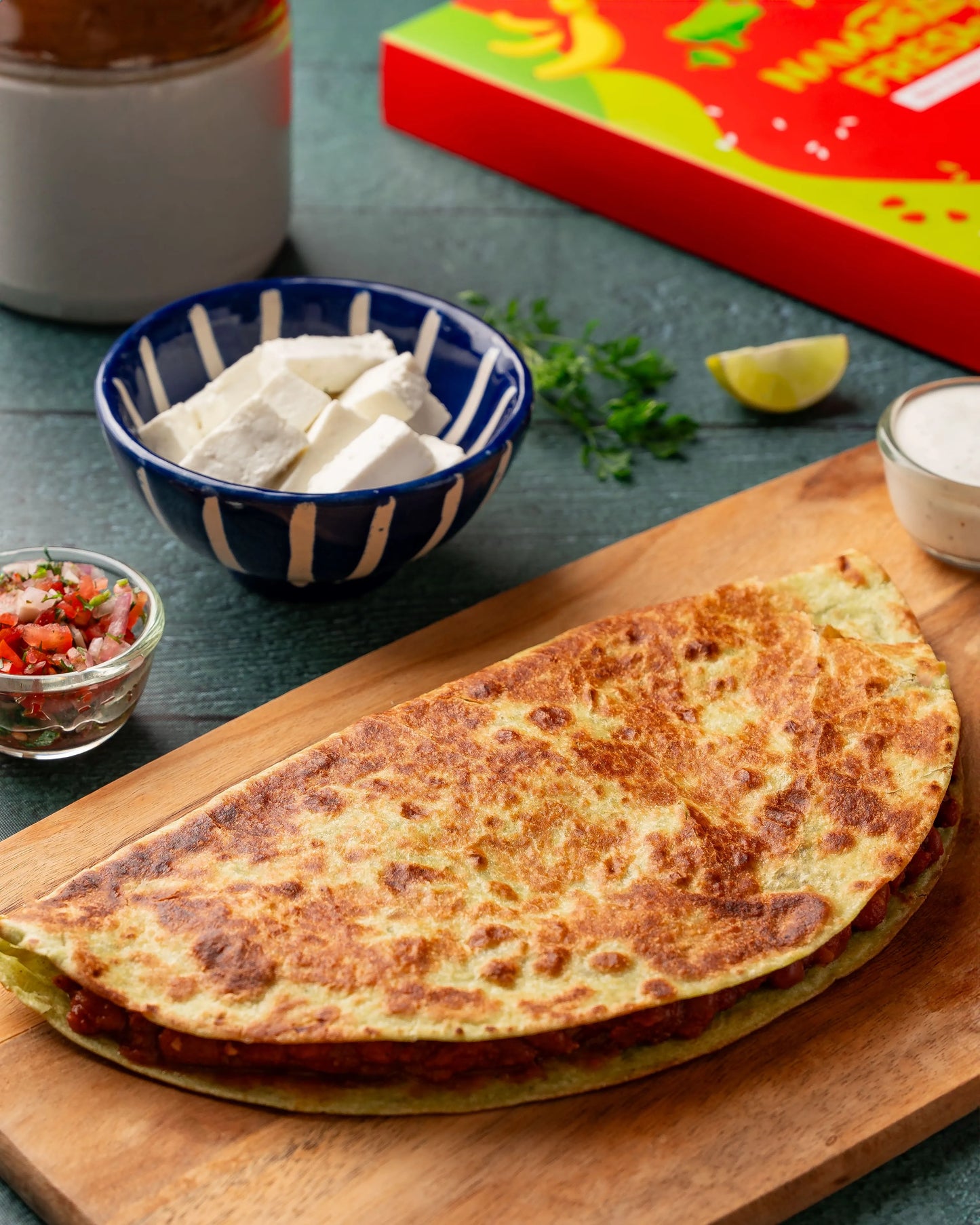 Cottage Cheese Quesadilla